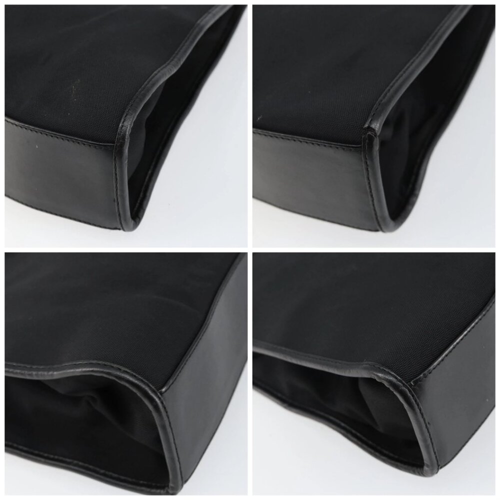 GUCCI Jackie Shoulder Bag Nylon Black Silver - Picture 16 of 16